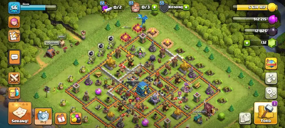 Langsung 2 akun th12, th10 minat chatt