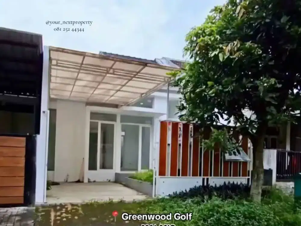Rumah Minimalis Lokasi Premium Di Cluster Greenwood Golf Kota Araya Malang