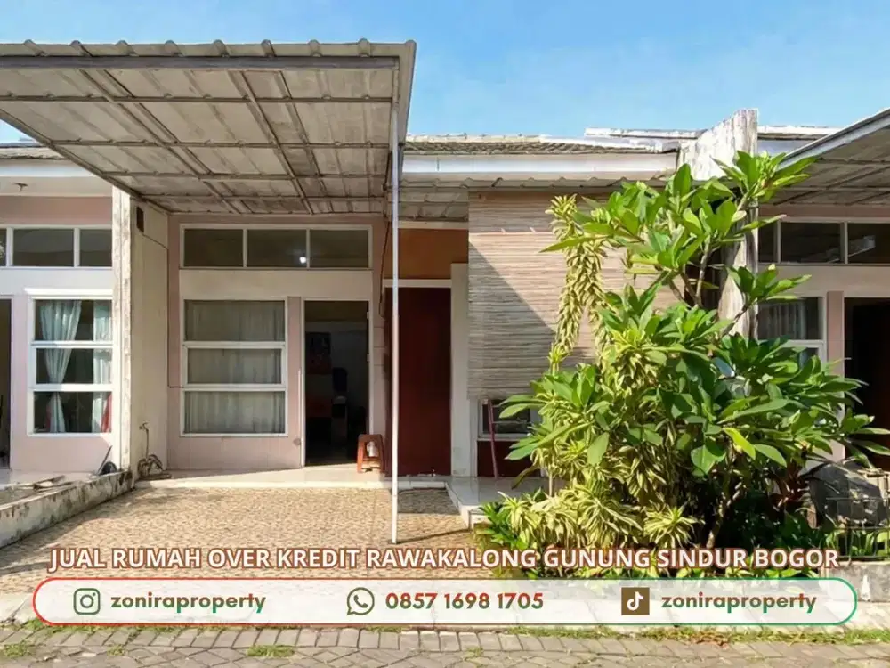 Over Kredit 79JT Rumah Rawakalong dkt Tol Serpong Tangsel di Sanur Valley
