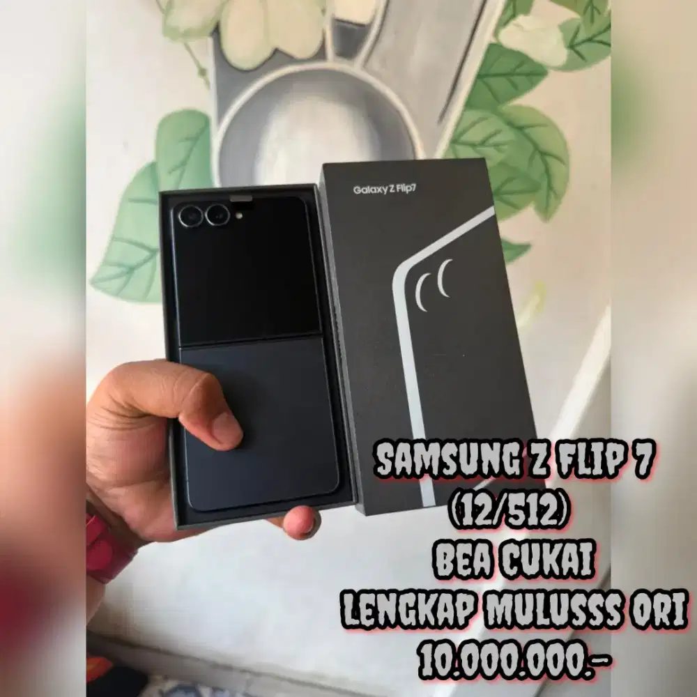 Samsung Z Flip 7 (12/512) Bea Cukai
