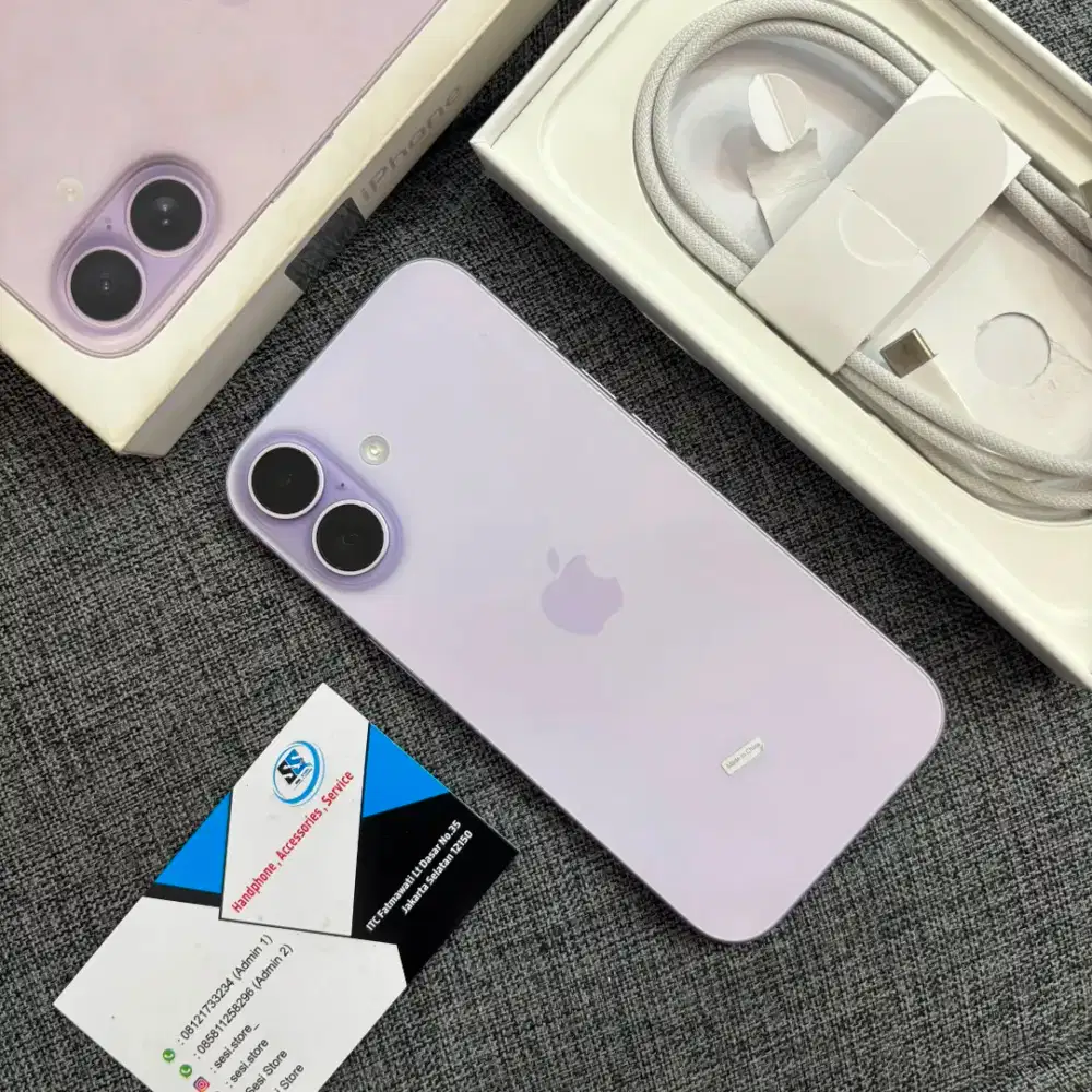 IPHONE 17 256GB LIKE NEW GARANSI ON DESEMBER