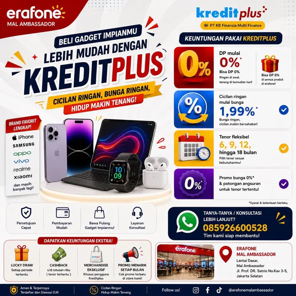 PROMO CICILAN PAKAI KREDITPLUS