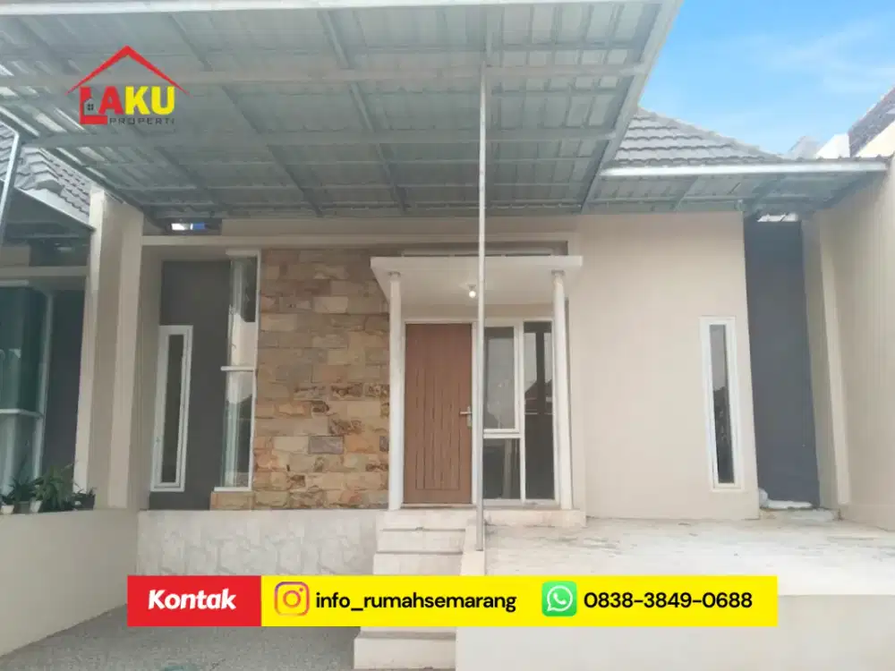 Rumah Cantik Siap Huni di Banyumanik, Harga 400 Jutaan Saja! Dekat SMA 9 & RS Hermina