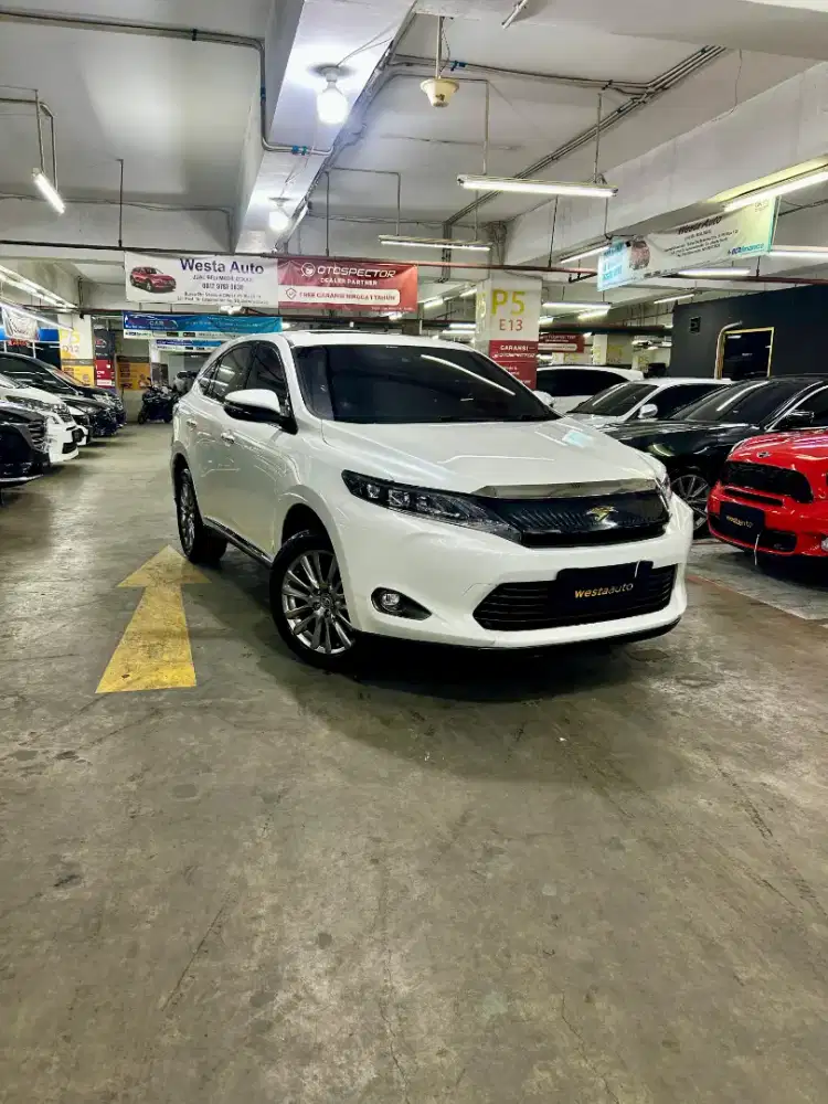 KM 72rb Toyota Harrier 2.0 Premium Advance 2015 Low KM bkn 2014