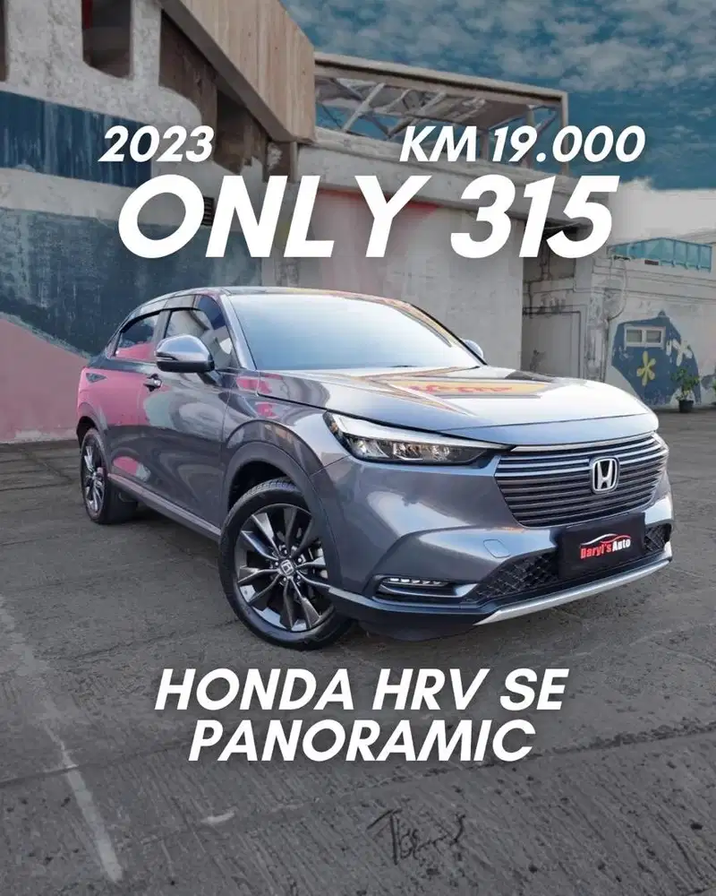 Honda HRV 1.5 CVT SE Panoramic