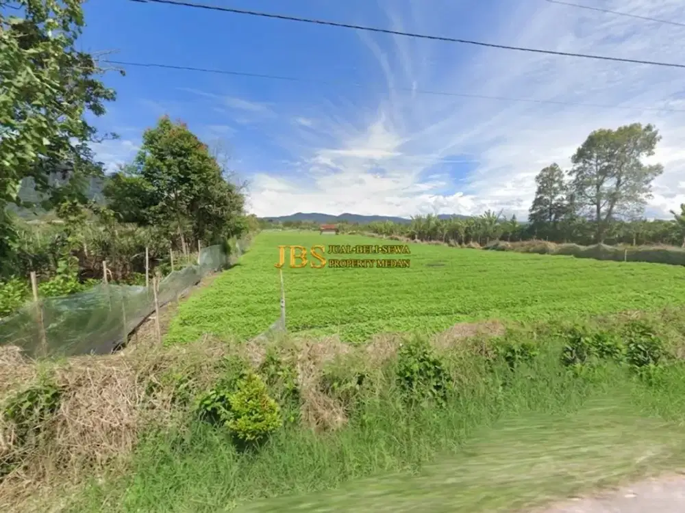 Tanah Kosong Dijual di Jalan Kebun Bunga Dolat Rayat (500 m dari Villa Gitar Mas)