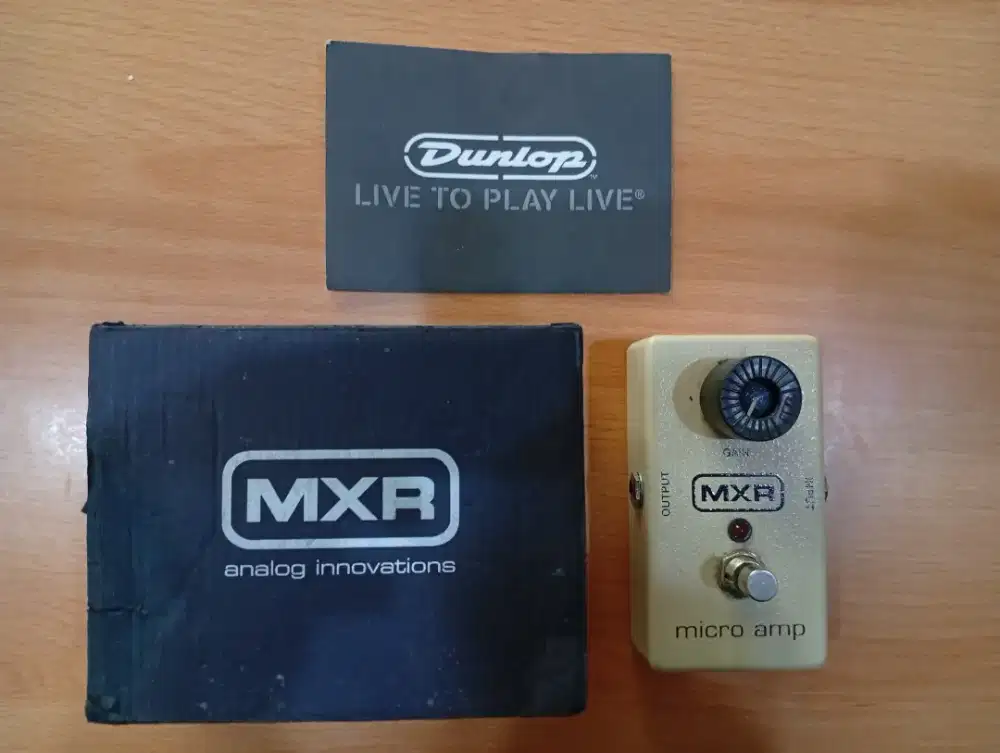 Efek gitar mobil MXR MICRO AMP