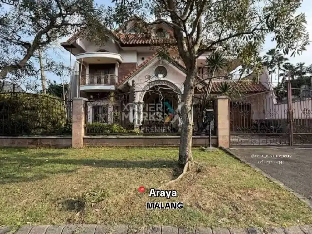 Rumah Lokasi Premium Di Boulevard Perumahan Araya Blimbing Kota Malang