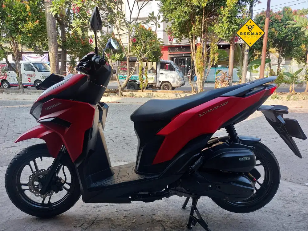 (DP 1 Jt)‼️ Honda Vario 125 CBS ISS Keyless Merah 2024 Cash / Kredit