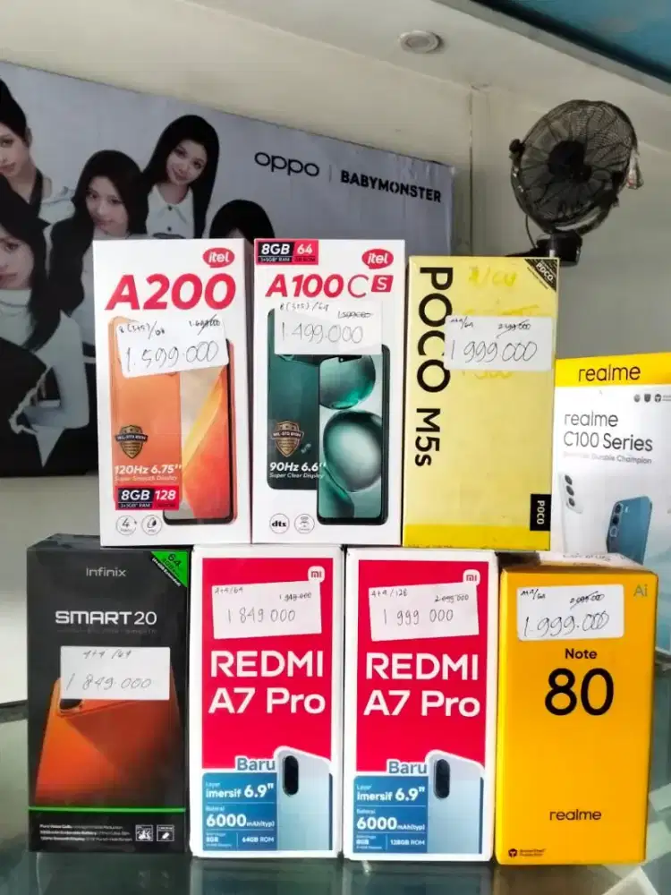 REKOMENDASI ANDROID TERBARU MURAH DAN BERGARANSI RESMI