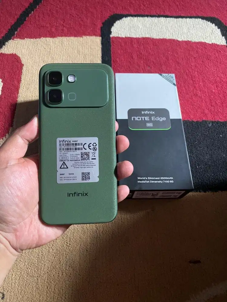 BISMILLAH INFINIX NOTE EDGE 5G RAM 8/128 FULSET MULUS
