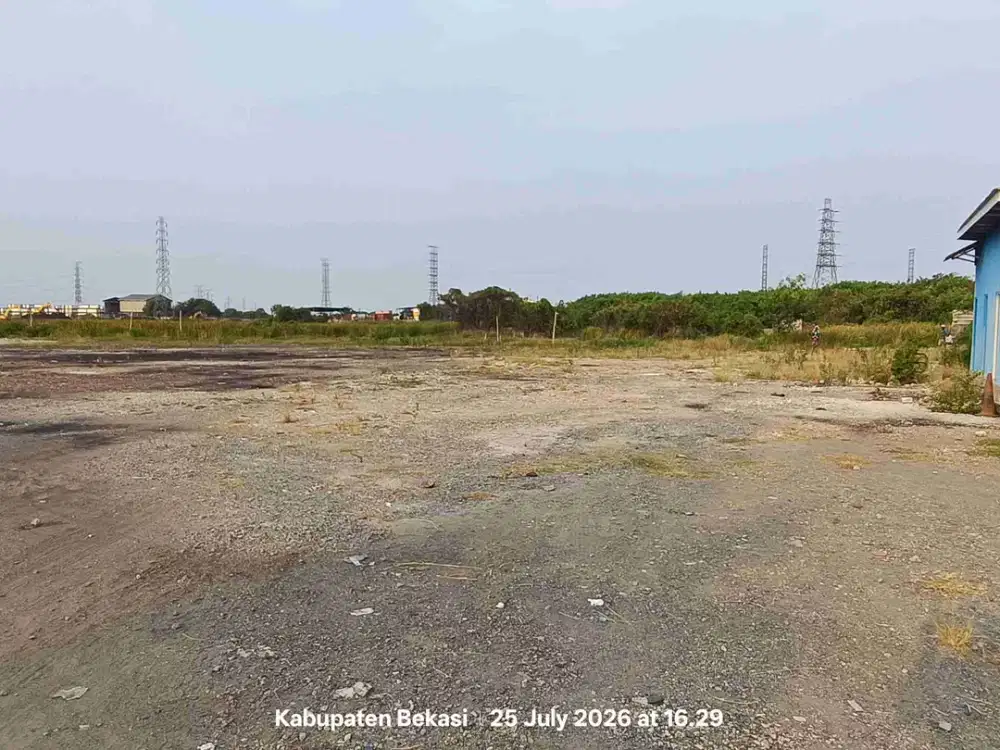 Disewakan lahan kosong marunda
