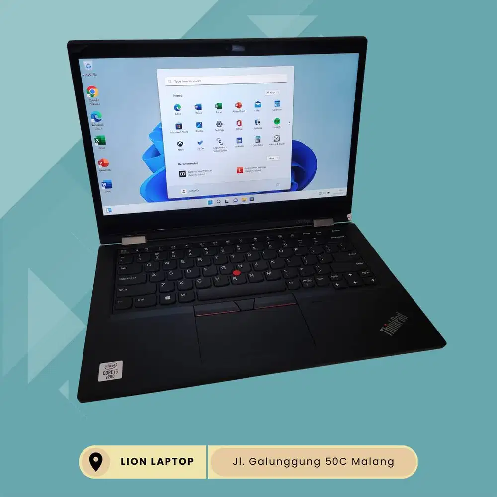 RAM 16GB Core i5 Gen10 Flip 360° SSD 256GB Lenovo Thinkpad YOGA L13 [3