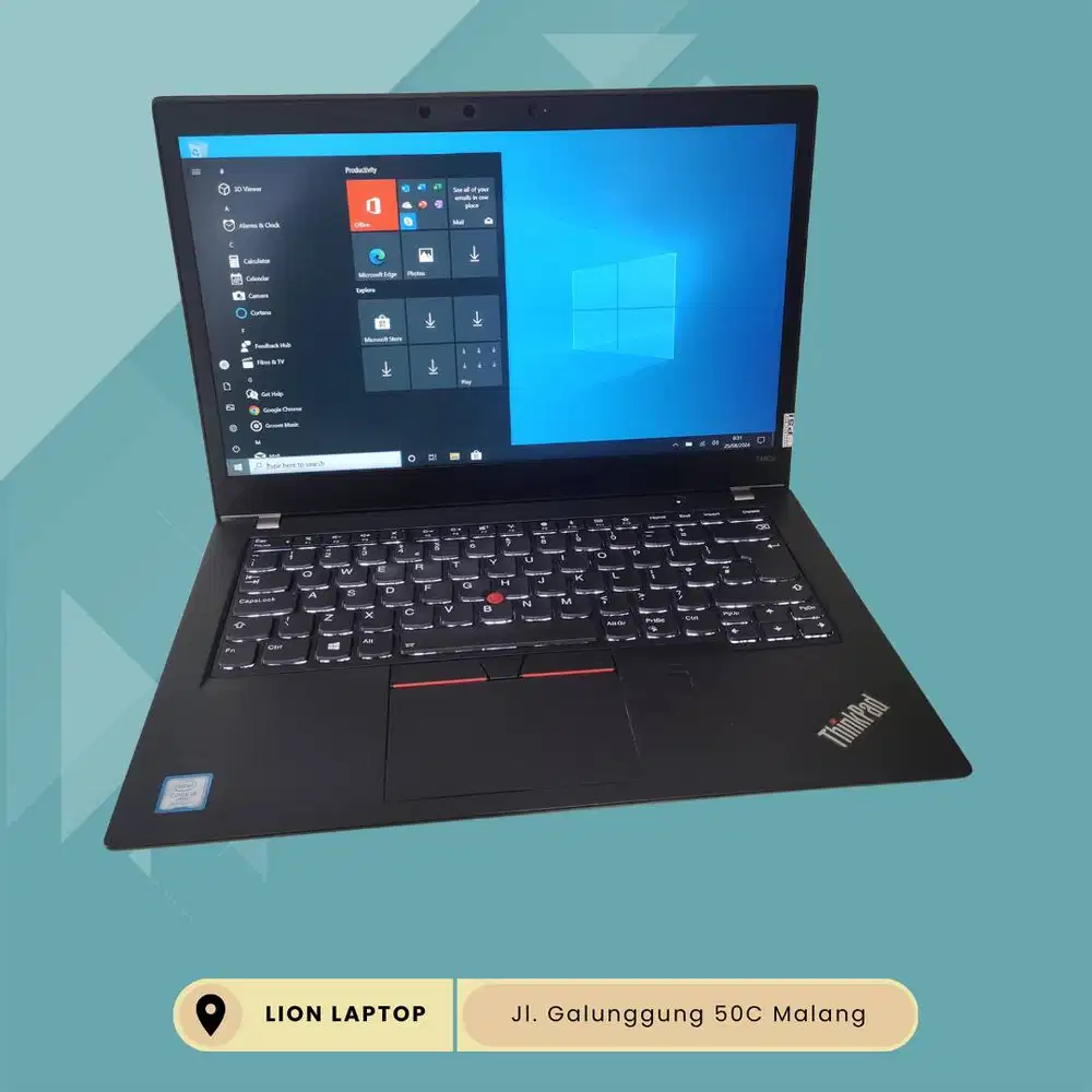 RAM 8GB Core i5 gen 8 Lenovo Thinkpad T480s SLIM [30|07]