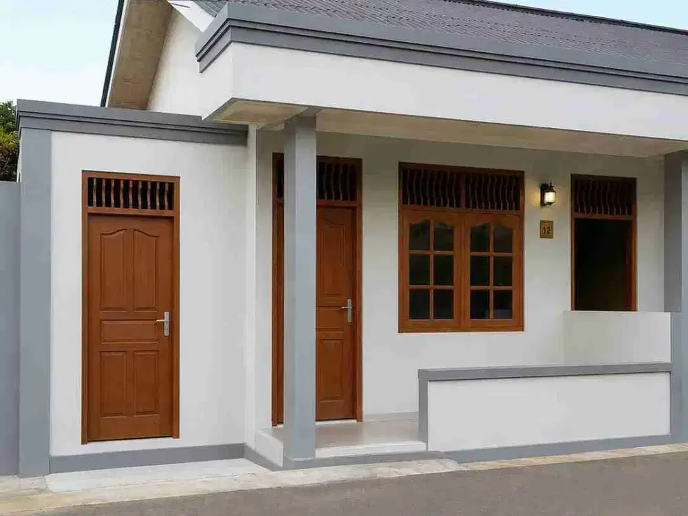Rumah akses mobil tp tdk ada garasi