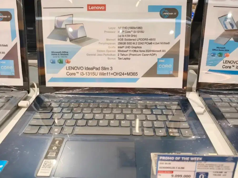 Cicilan Lenovo Notebook i3 8 256
