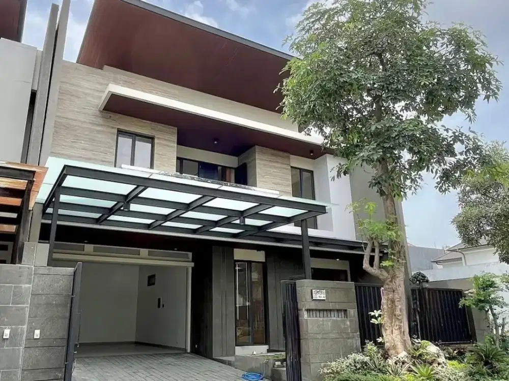 BRAND NEW MINIMALIS di RAFFLES GARDEN CITRALAND! Rumah LANGKA FULL FURNISH MEWAH
