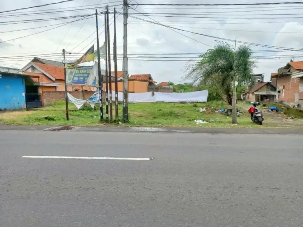 TURUN HARGA! Dijual tanah jalan raya bambe driyorejo gresik