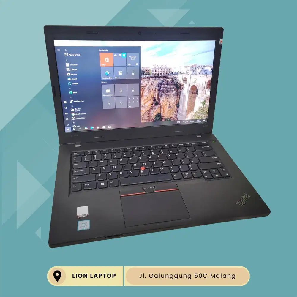 RAM 8GB Core i5 SSD Murah Lenovo Thinkpad L470 [30|07]