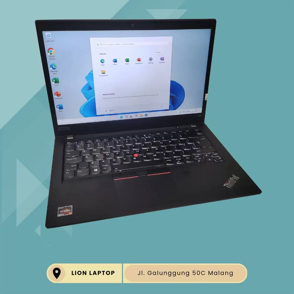 AMD Ryzen 5 PRO 8/256 VGA 2GB Lenovo Thinkpad T495 [30|07]