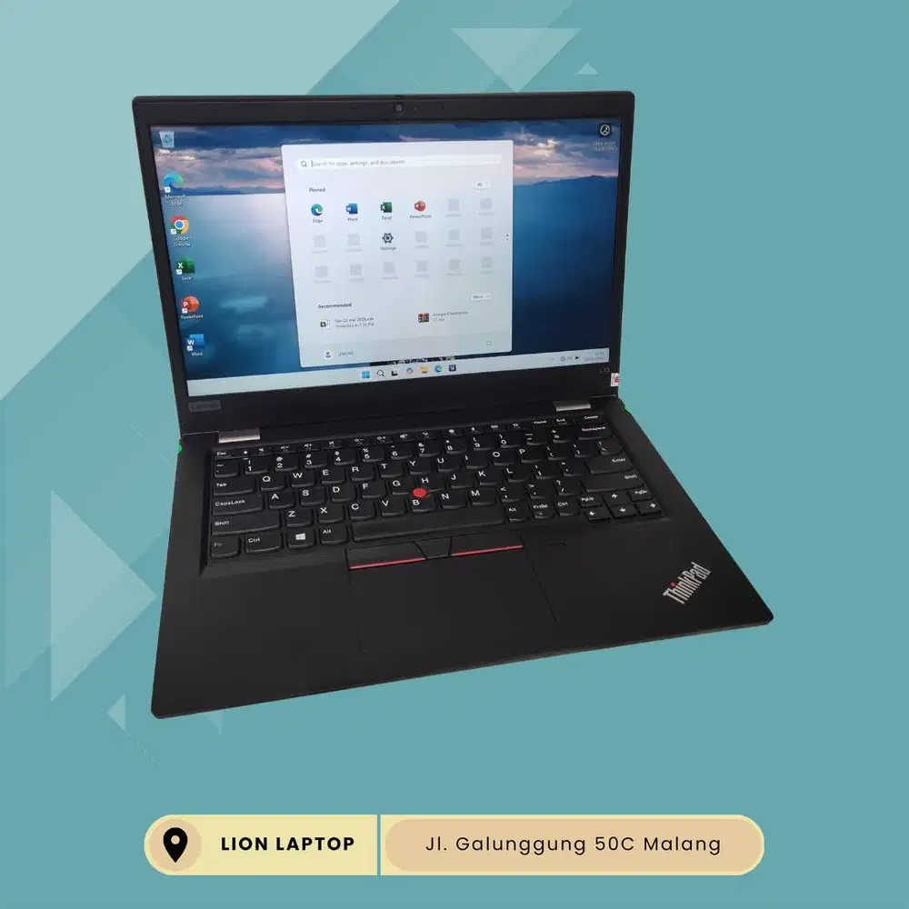 i5 Gen 10 Slim RAM 8GB SSD 256GB Lenovo Thinkpad L13 [30|07]
