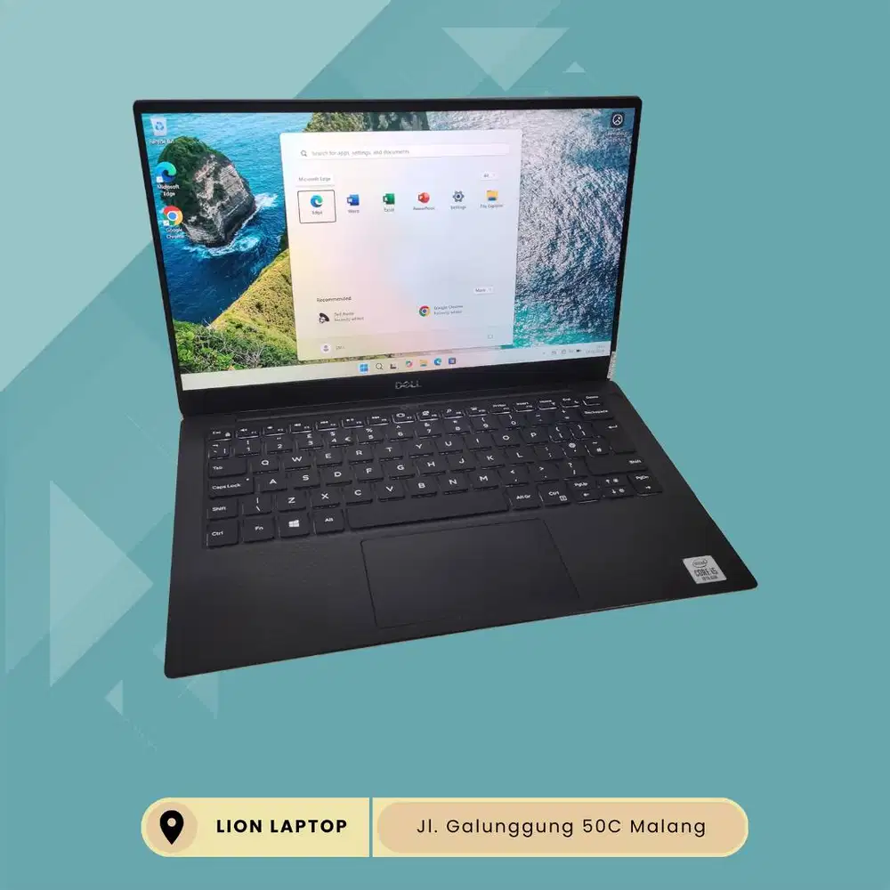 Slim & Ringan Core i5 gen 10 RAM 8 SSD 256 DELL XPS 13 7390 [30|07]