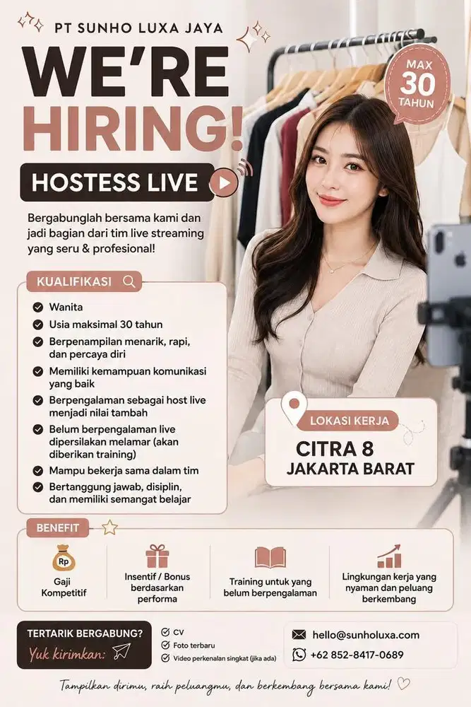 DICARI HOST LIVE!