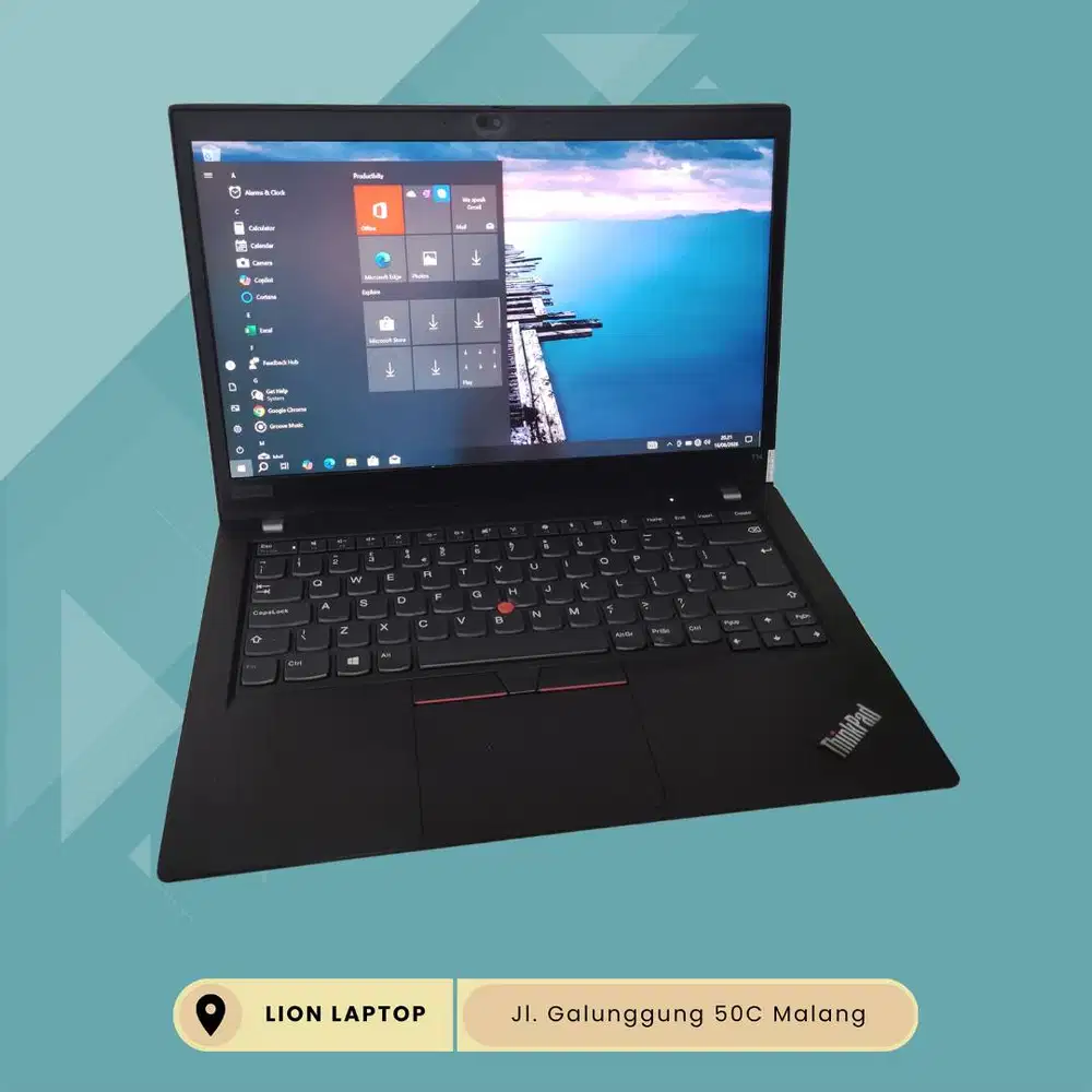 RYZEN 7-5850U (8 CORE) RAM 16GB SSD 256GB Desain/Gaming Lenovo Thinkpa