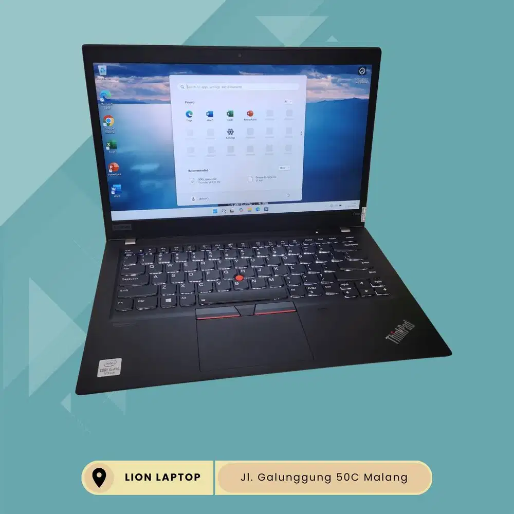 RAM 16GB Slim Core i5 Gen 10 SSD 256GB Lenovo Thinkpad T14s [30|07]