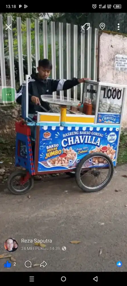 Jual cepat aja gerobak komplit tinggal pake chat