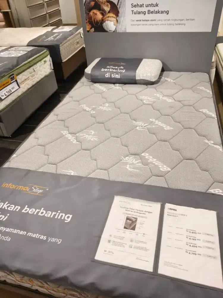 Cicilan Eco Coco Fiber Matras Bed