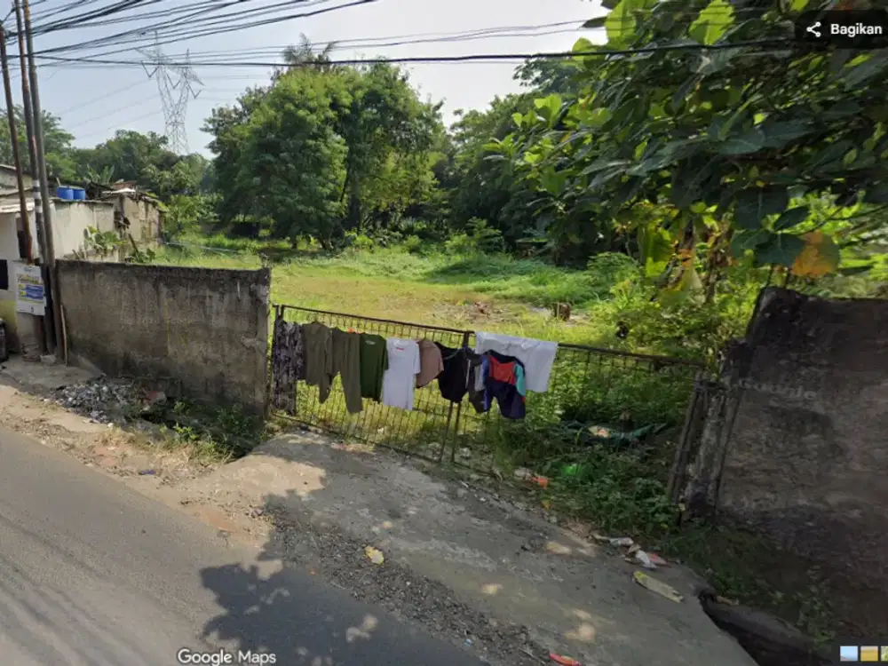 Tanah Nempel Jalan Propinsi Dekat Tol Sentul Dan Stadion Pakan Sari Cocok Gudang, Pabrik, Perumahan