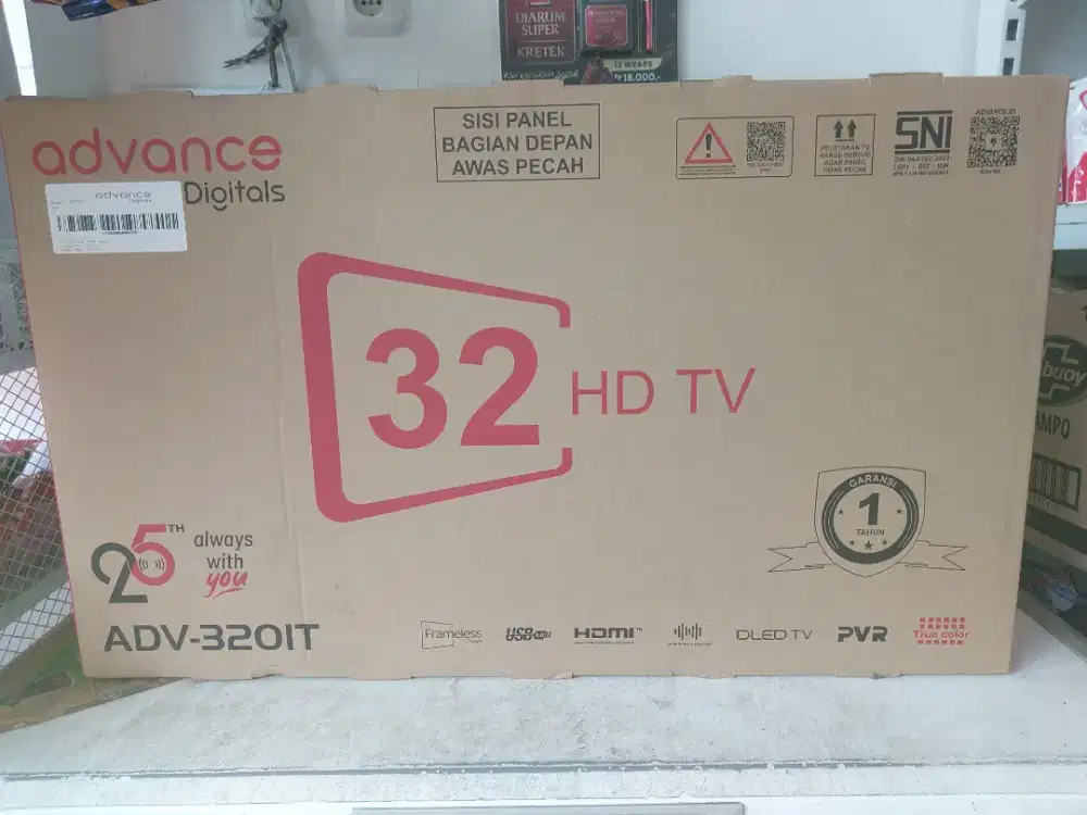 ADVANCE DIGITAL LED TV FRAMELESS ADV 3201T DIGITAL