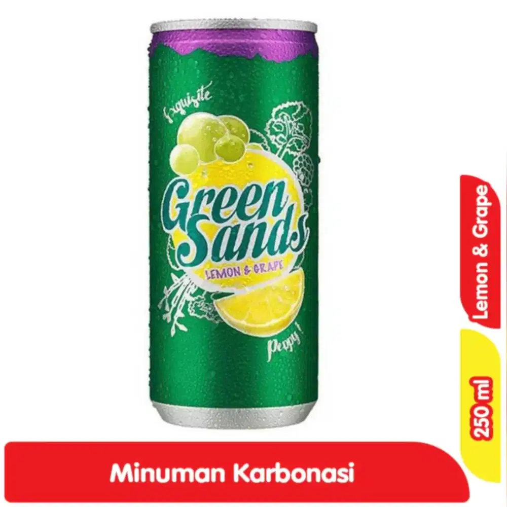 HARGA PROMO: Minuman Karbonasi Green Sands 250 ml