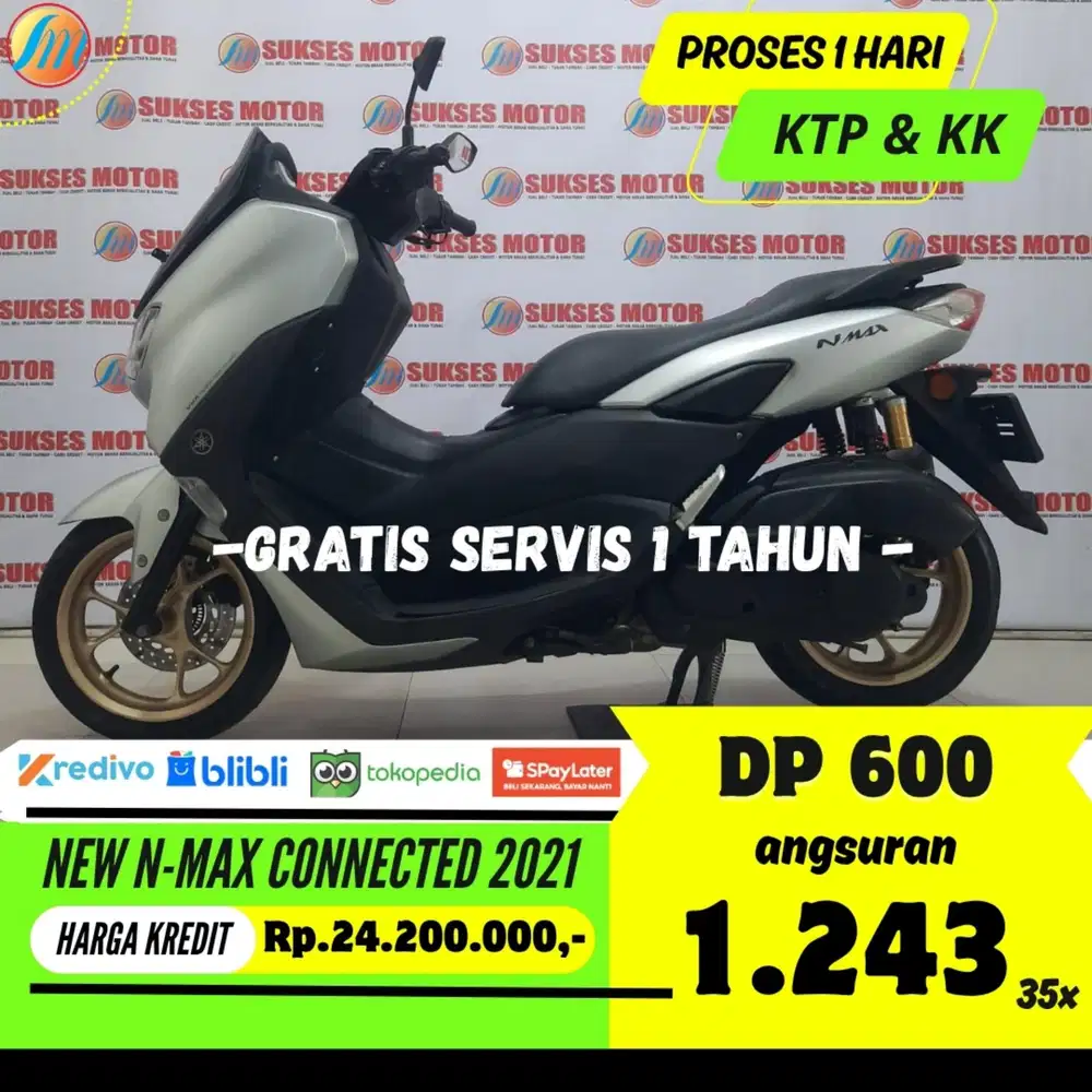DP CUMA 600RB KREDIT YAMAHA NMAX CONNECTED 2021 ANGSURAN SANGAT RENDAH