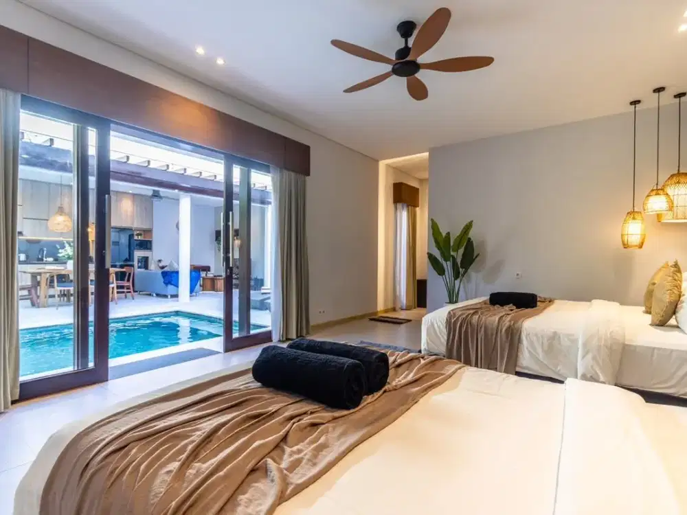 VILLA MODERN 2 BR FULL FURNISHED DI UMALAS SEMINYAK - Thumbnail 6