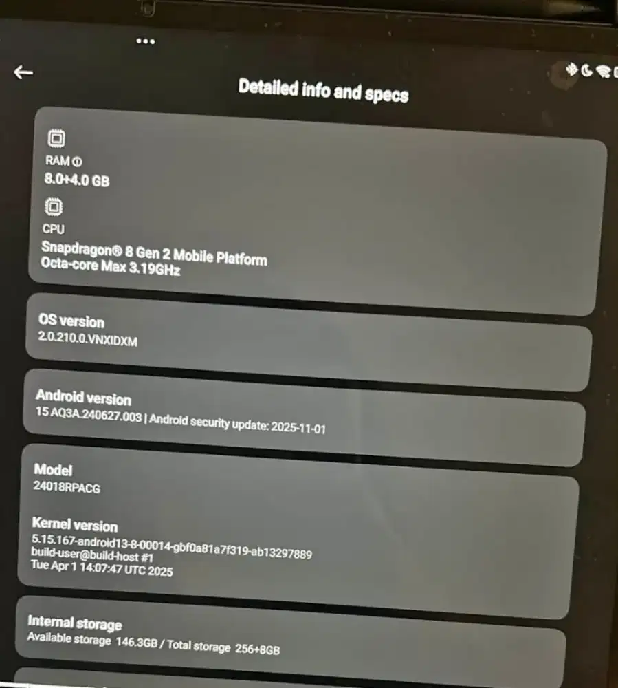 Xiomi pad 6s Pro