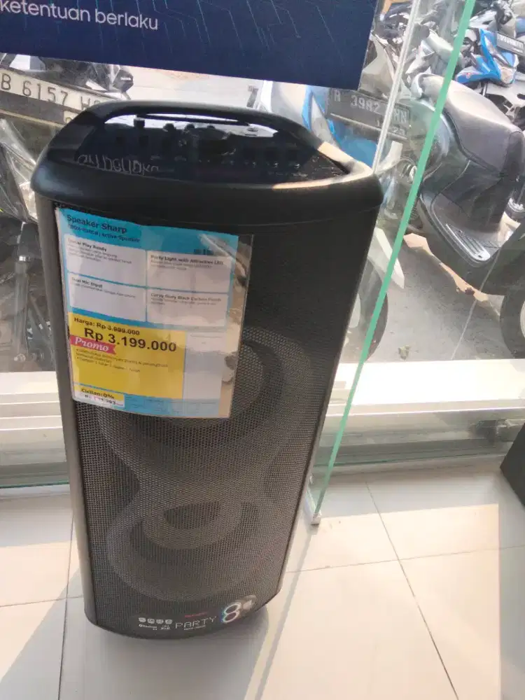 SPEAKER AKTIVE BISA CICILAN PAKAI HOMECREDIT