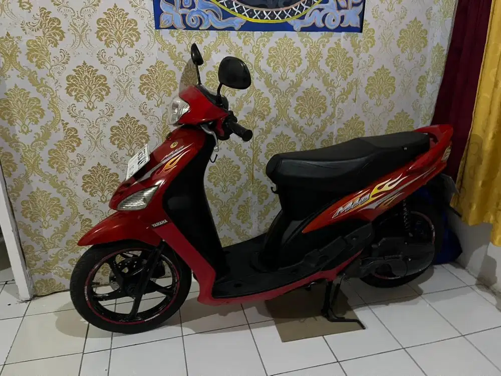 Mio sporty merah maroon