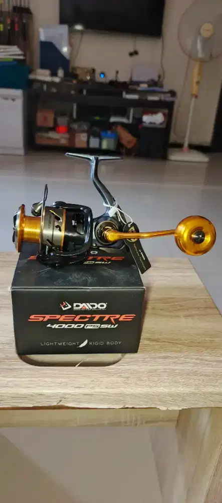 Reel DAIDO Spectre 4000 PS SW kondisi BARU GRES