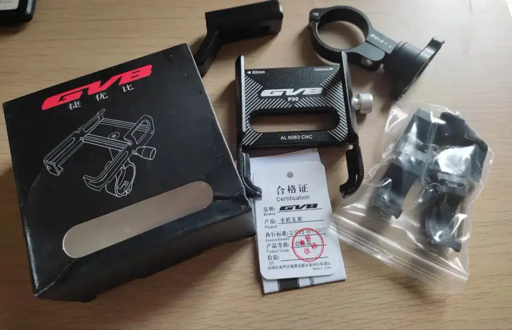 Jual Holder HP GVB P30 Baru Hitam Fullset