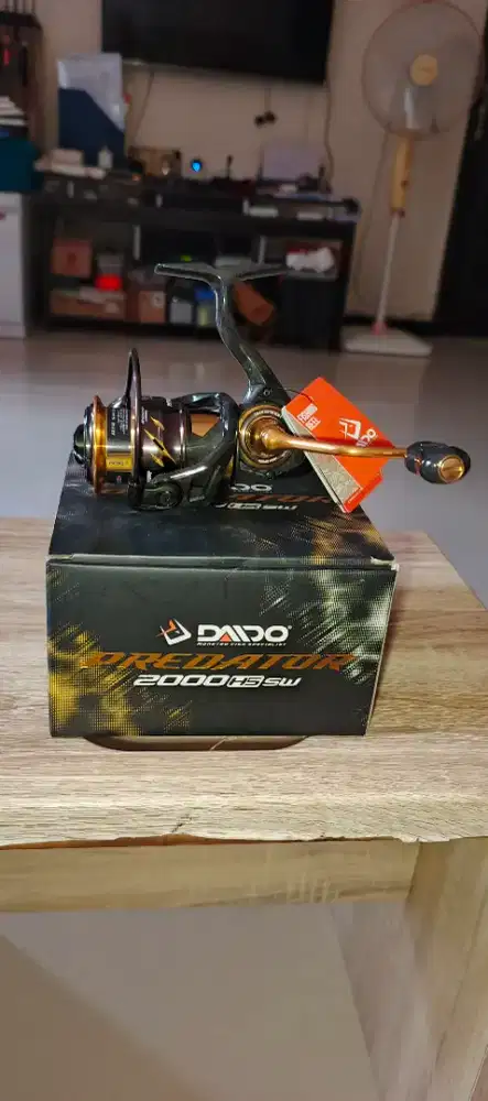 Reel DAIDO predator 2000 HS SW kondisi BARU GRES