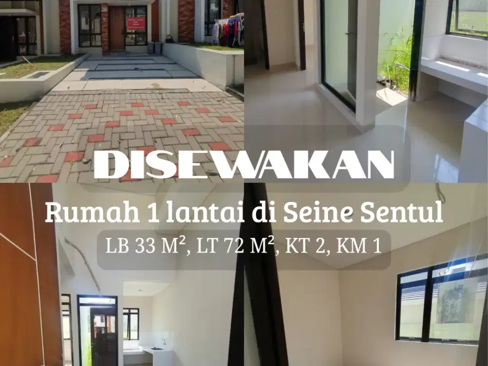 Disewakan Rumah di Citra Raya Sentul Cluster Seine