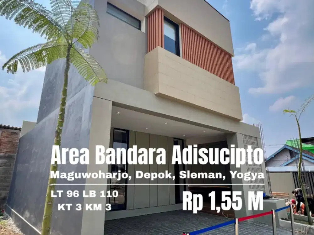 Rumah Baru Cluster dekat Bandara Adisucipto maguwo