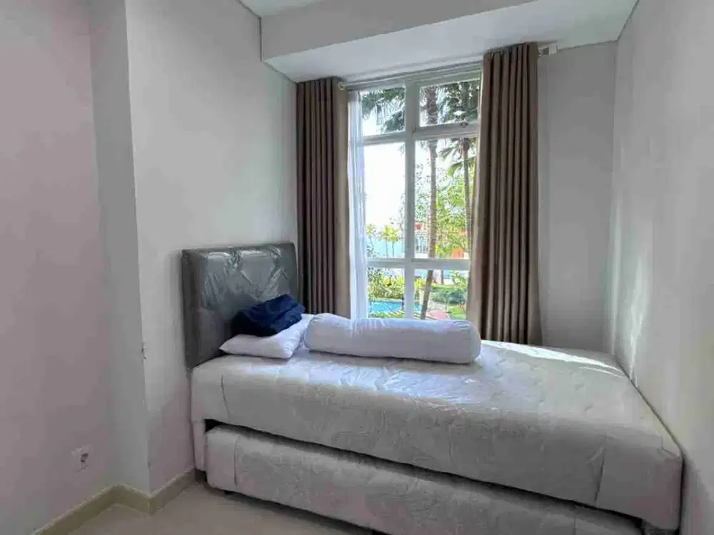 Jual Rugi Apartemen Borneo Bay Balikpapan Kaltim 2br furnish