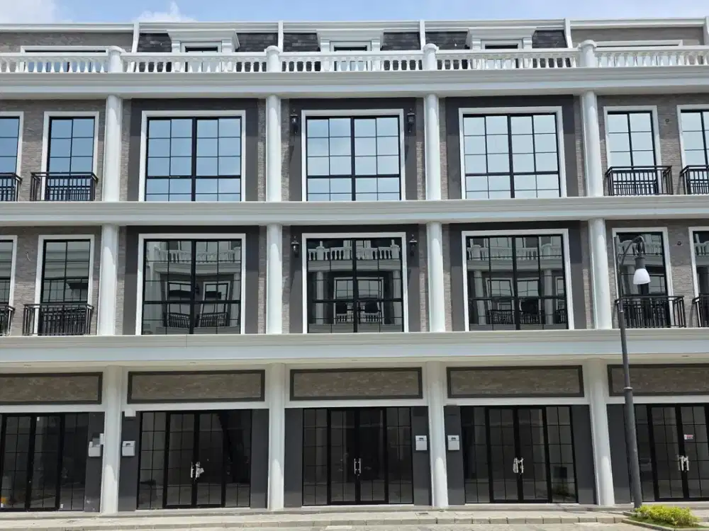 disewakan ruko harvard di pik2 3 lt , brand new, dekat apartemen tokyo