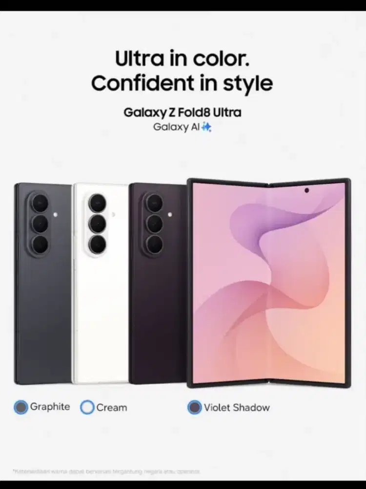 Pre order samsung foldable 8