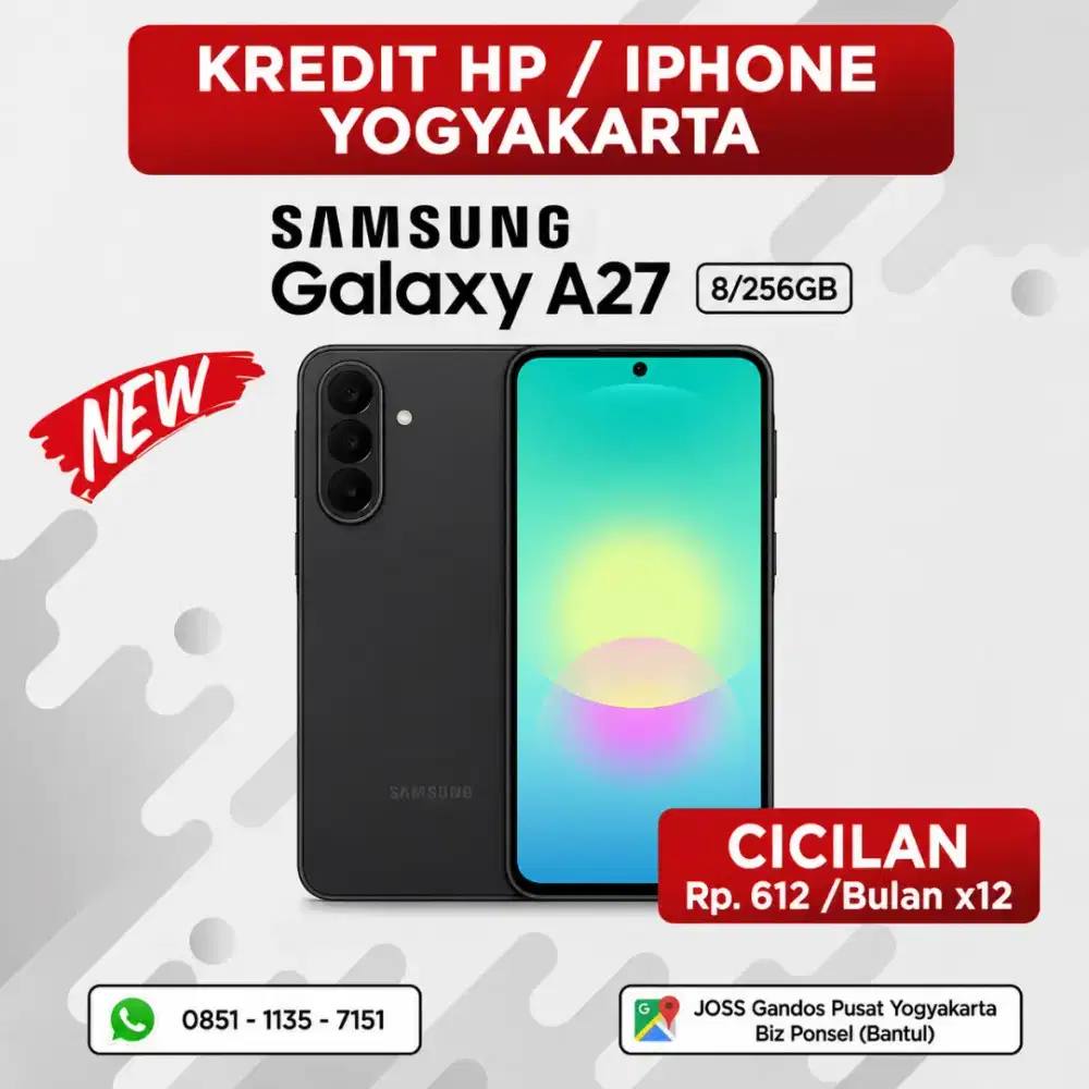 KREDIT HP SAMSUNG GALAXY A27 5G 8/256GB TANPA DP