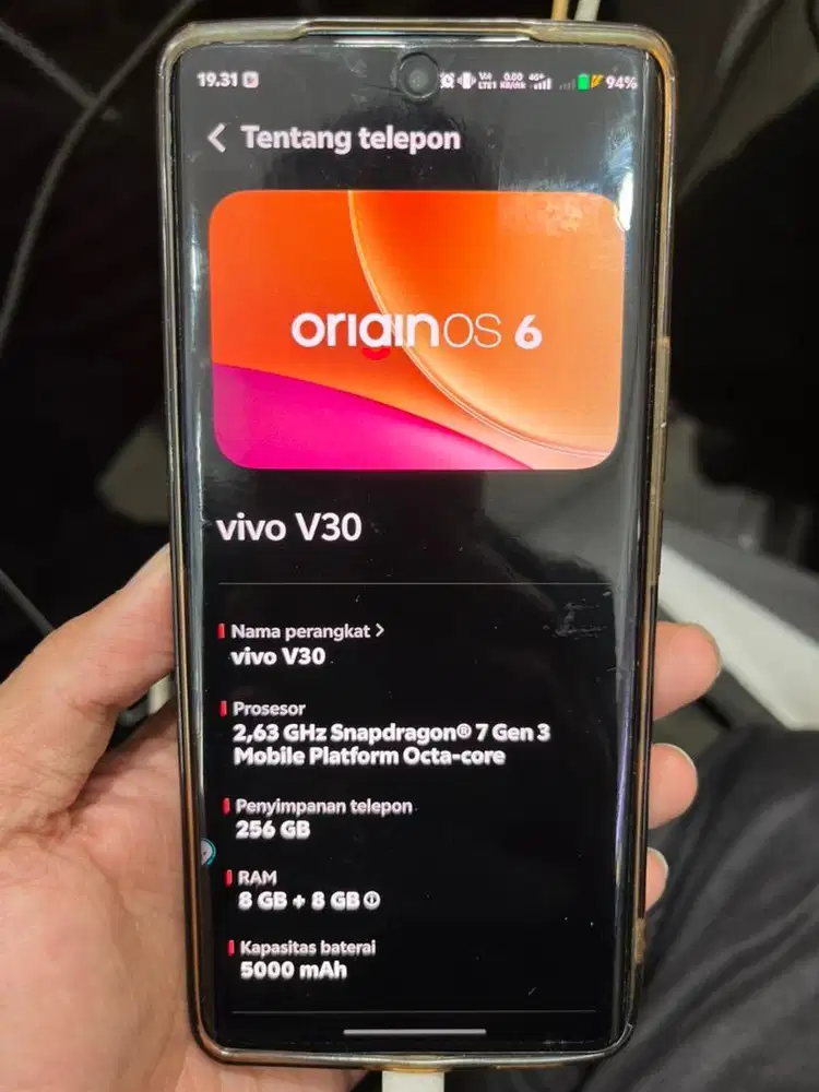 vivo v30 5G 8/256 fullset