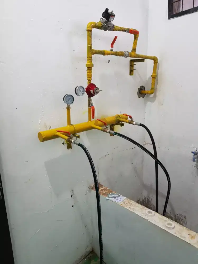 Jasa instalasi gas high pressure ,Service peralatan gas pompa dll